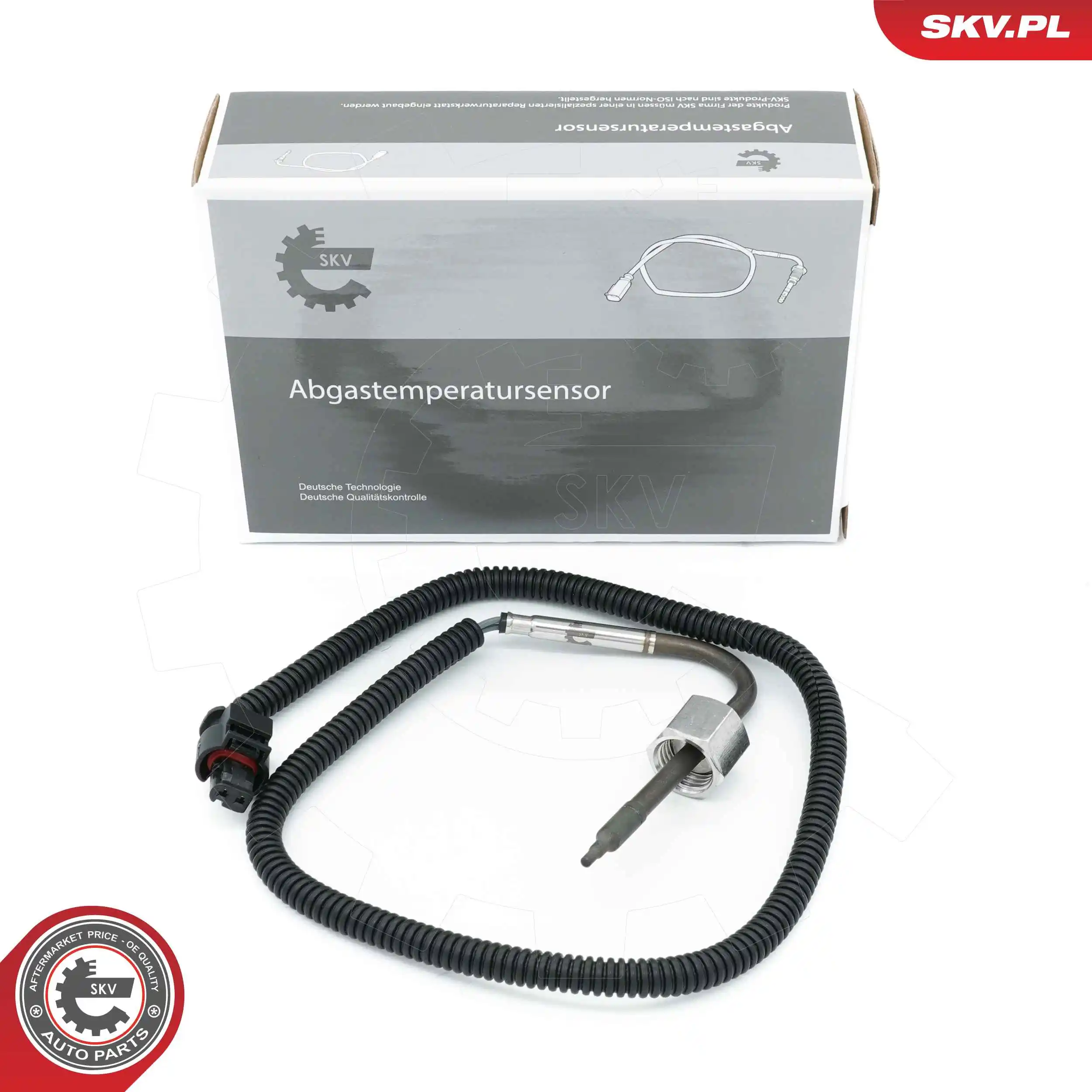 Sensor, exhaust gas temperature